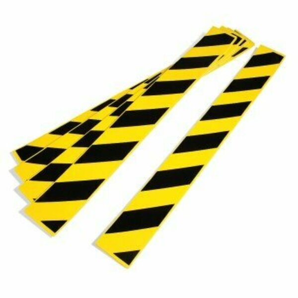 Atlas Kel-Cushion Protective Foam Strip 5 each/bag Black/Yellow 36" L x 4" W x .375" H, 5PK PLS1325-YB